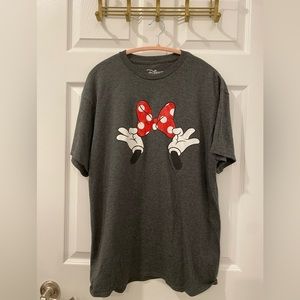 Ladies Disney Minnie Bow Tee Large